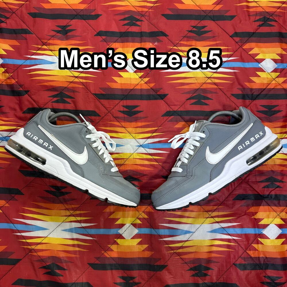 Nike Air Max LTD 3 Cool Grey Wolf Gray Shoes Sneakers 687977-014 Men’s Size 8.5